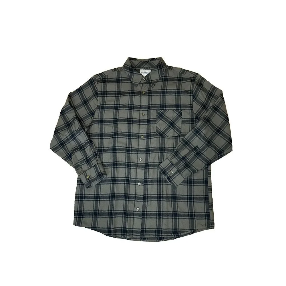 Northeast Outfitters Tartan Flannel Long Sleeve‎ Button Shirt Mens Size XL